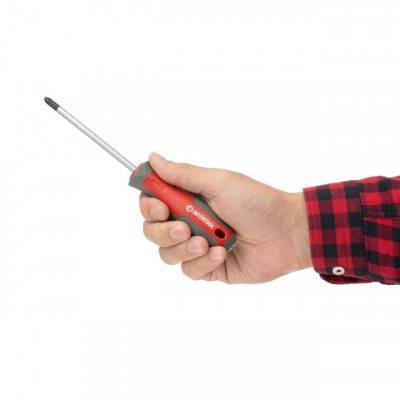 Будкрам купити Отвертка крестовая PZ2*100 мм, CR-V INTERTOOL VT-3333 Отвертка крестовая PZ2*100 мм, CR-V INTERTOOL VT-3333 4