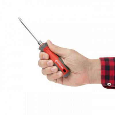 Будкрам купить Отвертка двухсторонняя 100 мм PH2, SL6mm INTERTOOL VT-3344 Отвертка двухсторонняя 100 мм PH2, SL6mm INTERTOOL VT-3344 4