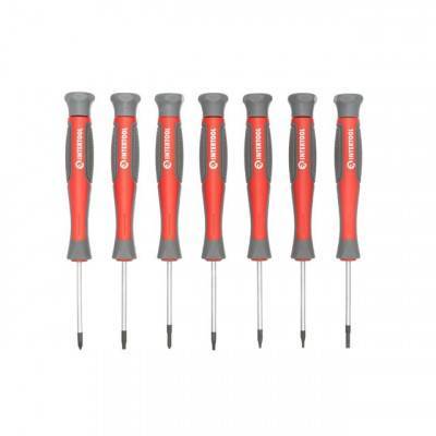 Будкрам купить Набор точных отверток 7ед. (SL 2.5*50мм, SL 3.0*50мм, PH00*50мм, PH0*50мм, T6*50мм, T7*50мм, T8*50мм) INTERTOOL VT-3347 Набор точных отверток 7ед. (SL 2.5*50мм, SL 3.0*50мм, PH00*50мм, PH0*50мм, T6*50мм, T7*50мм, T8*50мм) INTERTOOL VT-3347 3