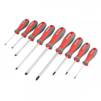 Будкрам купить Набор отверток 9 ед ( SL3.0*75мм, SL5.0*75мм, SL6.0*100мм, SL6.0*150мм, SL8.0*150мм, PH0*75мм, PH1*75мм, PH2*100мм, PH3*150мм) INTERTOOL VT-3349 Набор отверток 9 ед ( SL3.0*75мм, SL5.0*75мм, SL6.0*100мм, SL6.0*150мм, SL8.0*150мм, PH0*75мм, PH1*75мм, PH2*100мм, PH3*150мм) INTERTOOL VT-3349 2