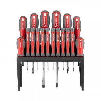 Будкрам купить Набор отверток 18 ед ( SL2.5*50мм, SL3.0*50мм, SL5.0*75мм, SL6.0*38мм, SL6.0*100мм, SL8.0*150мм, PH0*50мм, PH00*50мм, PH1*75мм, PH2*38мм, PH2*100мм, P INTERTOOL VT-3350 Набор отверток 18 ед ( SL2.5*50мм, SL3.0*50мм, SL5.0*75мм, SL6.0*38мм, SL6.0*100мм, SL8.0*150мм, PH0*50мм, PH00*50мм, PH1*75мм, PH2*38мм, PH2*100мм, P INTERTOOL VT-3350 2