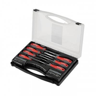 Будкрам купить Набор отверток с комплектом насадок 27 ед INTERTOOL VT-3351