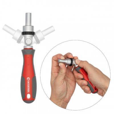 Будкрам купить Набор отверток с комплектом насадок 51 ед INTERTOOL VT-3352 Набор отверток с комплектом насадок 51 ед INTERTOOL VT-3352 4