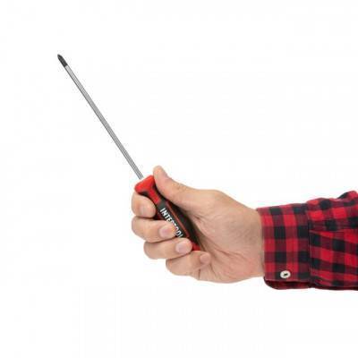 Будкрам купити Отвертка крестовая PH1*150 мм, S2, STORM INTERTOOL VT-3418 Отвертка крестовая PH1*150 мм, S2, STORM INTERTOOL VT-3418 4