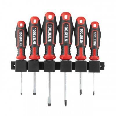 Будкрам купить Набор отверток 6 ед ( SL3.0*75мм, SL5.0*75мм, SL6.0*100мм, PH0*75мм, PH1*75мм, PH2*100мм), STORM INTERTOOL VT-3436 Набор отверток 6 ед ( SL3.0*75мм, SL5.0*75мм, SL6.0*100мм, PH0*75мм, PH1*75мм, PH2*100мм), STORM INTERTOOL VT-3436 2