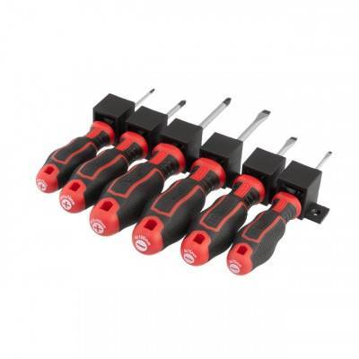 Будкрам купить Набор отверток 6 ед ( SL3.0*75мм, SL5.0*75мм, SL6.0*100мм, PH0*75мм, PH1*75мм, PH2*100мм), STORM INTERTOOL VT-3436 Набор отверток 6 ед ( SL3.0*75мм, SL5.0*75мм, SL6.0*100мм, PH0*75мм, PH1*75мм, PH2*100мм), STORM INTERTOOL VT-3436 3