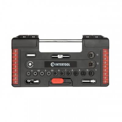 Будкрам купить Набор отверточных насадок и головок с трещеткой 57 ед, STORM INTERTOOL VT-3657 Набор отверточных насадок и головок с трещеткой 57 ед, STORM INTERTOOL VT-3657 2