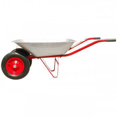 Будкрам купить Тачка садово-строительная, 65 л., 140 кг, 2 пневмоколеса с подшипником 14" (3.50-8). INTERTOOL WB-0623 Тачка садово-строительная, 65 л., 140 кг, 2 пневмоколеса с подшипником 14" (3.50-8). INTERTOOL WB-0623 4