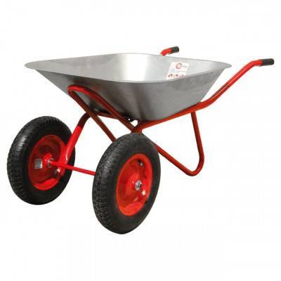 Будкрам купить Тачка садово-строительная, 65 л., 160 кг, 2 пневмоколеса с подшипником 14" (3.50-8). INTERTOOL WB-0625 Тачка садово-строительная, 65 л., 160 кг, 2 пневмоколеса с подшипником 14" (3.50-8). INTERTOOL WB-0625 2