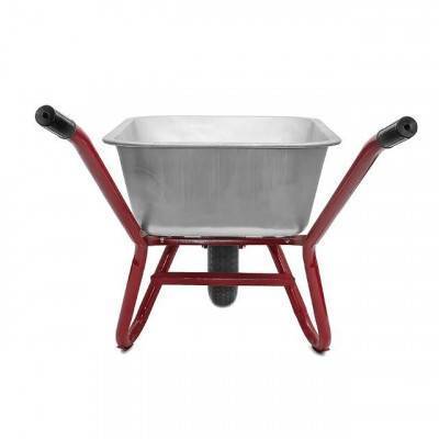 Будкрам купить Тачка садово-строительная, 85 л., 150 кг, 1 пневмоколесо с подшипником 15" (4.00-8). INTERTOOL WB-0813 Тачка садово-строительная, 85 л., 150 кг, 1 пневмоколесо с подшипником 15" (4.00-8). INTERTOOL WB-0813 4