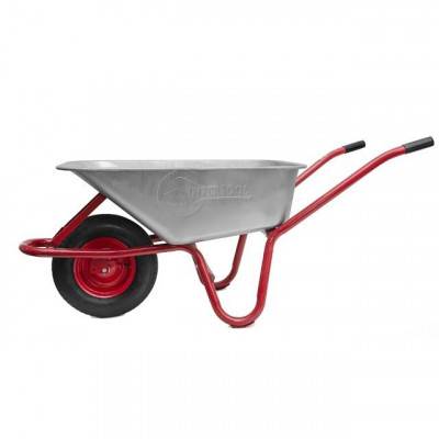 Будкрам купить Тачка садово-строительная, 85 л., 150 кг, 1 пневмоколесо с подшипником 15" (4.00-8). INTERTOOL WB-0813 Тачка садово-строительная, 85 л., 150 кг, 1 пневмоколесо с подшипником 15" (4.00-8). INTERTOOL WB-0813 5