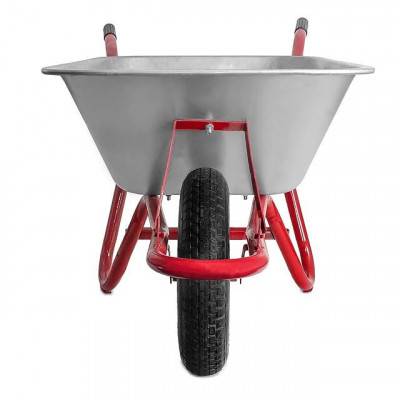 Будкрам купить Тачка садово-строительная, 85 л., 150 кг, 1 пневмоколесо с подшипником 15" (4.00-8). INTERTOOL WB-0813 Тачка садово-строительная, 85 л., 150 кг, 1 пневмоколесо с подшипником 15" (4.00-8). INTERTOOL WB-0813 7