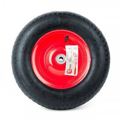 Будкрам купить Тачка садово-строительная, 85 л., 150 кг, 1 пневмоколесо с подшипником 15" (4.00-8) INTERTOOL WB-0815 Тачка садово-строительная, 85 л., 150 кг, 1 пневмоколесо с подшипником 15" (4.00-8) INTERTOOL WB-0815 3