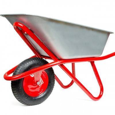 Будкрам купить Тачка садово-строительная, 85 л., 150 кг, 1 пневмоколесо с подшипником 15" (4.00-8) INTERTOOL WB-0815 Тачка садово-строительная, 85 л., 150 кг, 1 пневмоколесо с подшипником 15" (4.00-8) INTERTOOL WB-0815 9