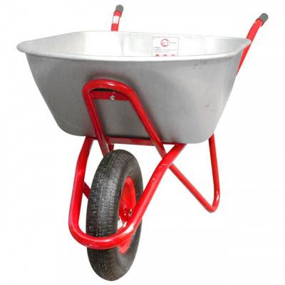 Будкрам купити Тачка садово-строительная, 100 л., 180 кг, 1 пневмоколесо с подшипником 15" (4.00-8). INTERTOOL WB-1015 Тачка садово-строительная, 100 л., 180 кг, 1 пневмоколесо с подшипником 15" (4.00-8). INTERTOOL WB-1015 2