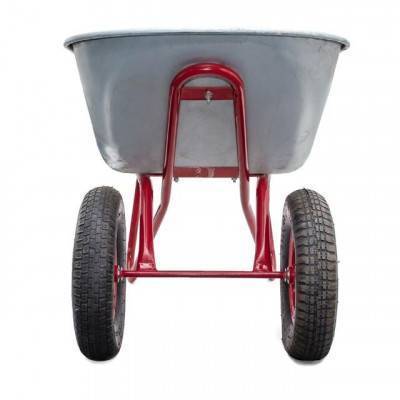 Будкрам купити Тачка садово-строительная, 100 л., 180 кг, 2 пневмоколеса с подшипником 15" (4.00-8). INTERTOOL WB-1025 Тачка садово-строительная, 100 л., 180 кг, 2 пневмоколеса с подшипником 15" (4.00-8). INTERTOOL WB-1025 4