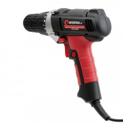 Будкрам купить Дрель-шуруповерт электрическая 400 Вт, 0-800 об/мин, 0.8-10 мм, maкс. крутящий момент 20 Нм INTERTOOL WT-0103 Дрель-шуруповерт электрическая 400 Вт, 0-800 об/мин, 0.8-10 мм, maкс. крутящий момент 20 Нм INTERTOOL WT-0103 2