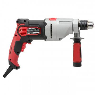 Будкрам купить Дрель ударная 1200Вт, 2 скорости: 0-1200/0--2800об/мин,1.5-13мм, метал. корпус редуктора INTERTOOL WT-0122 Дрель ударная 1200Вт, 2 скорости: 0-1200/0--2800об/мин,1.5-13мм, метал. корпус редуктора INTERTOOL WT-0122 5