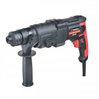 Будкрам купити Перфоратор 1000 Вт, 3.5 Дж, 0-1100 об/мин, 0-4700 уд/мин, 3 режима INTERTOOL WT-0156