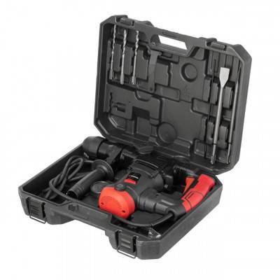 Будкрам купити Перфоратор 1250Вт, 3 режима, 0-800 об/мин, 0-3900 уд/мин, 4 Дж, регулировка оборотов INTERTOOL WT-0161 Перфоратор 1250Вт, 3 режима, 0-800 об/мин, 0-3900 уд/мин, 4 Дж, регулировка оборотов INTERTOOL WT-0161 9