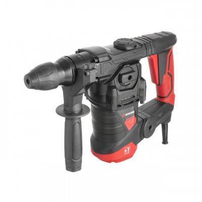 Будкрам купити Перфоратор 1500Вт, 3 режима, 0-850 об/мин, 0-4500 уд/мин, 6 Дж, регулировка оборотов INTERTOOL WT-0163