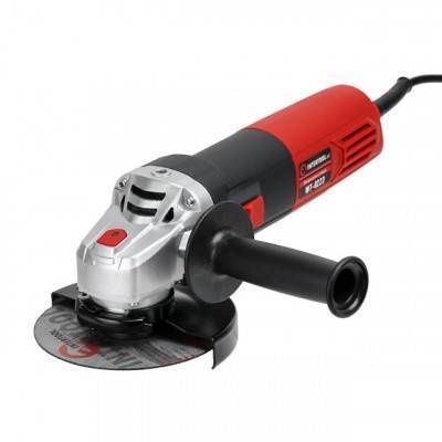 Будкрам купити Шлифмашина угловая, 1100Вт, диаметр круга 125мм, регулировка оборотов 3000-12000 об/мин INTERTOOL WT-0223