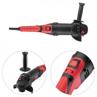 Будкрам купити Шлифмашина угловая 1200Вт, диаметр круга 125мм, 5000-12000 об/мин, поворотная рукоятка INTERTOOL WT-0225 Шлифмашина угловая 1200Вт, диаметр круга 125мм, 5000-12000 об/мин, поворотная рукоятка INTERTOOL WT-0225 5