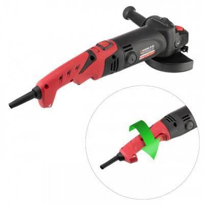 Будкрам купити Шлифмашина угловая 1200Вт, диаметр круга 125мм, 5000-12000 об/мин, поворотная рукоятка INTERTOOL WT-0225 Шлифмашина угловая 1200Вт, диаметр круга 125мм, 5000-12000 об/мин, поворотная рукоятка INTERTOOL WT-0225 6