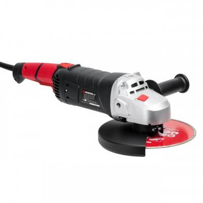 Будкрам купити Шлифмашина угловая, 2400Вт, диаметр круга 230мм, 6300 об/мин, плавный пуск INTERTOOL WT-0228 Шлифмашина угловая, 2400Вт, диаметр круга 230мм, 6300 об/мин, плавный пуск INTERTOOL WT-0228 6