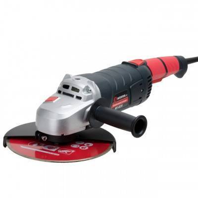 Будкрам купити Шлифмашина угловая, 2400Вт, диаметр круга 230мм, 6300 об/мин, плавный пуск INTERTOOL WT-0228