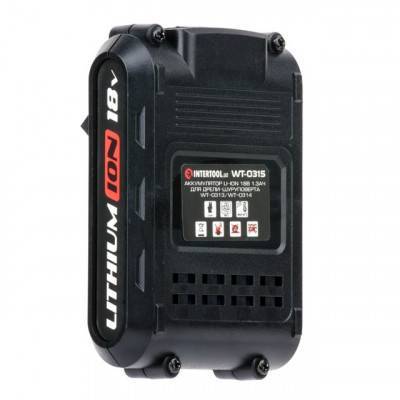 Будкрам купить Аккумулятор Li-Ion 18В 1.3Ач для дрели-шуруповерта WT-0314/WT-0313/WT-0317 INTERTOOL WT-0315 Аккумулятор Li-Ion 18В 1.3Ач для дрели-шуруповерта WT-0314/WT-0313/WT-0317 INTERTOOL WT-0315 5