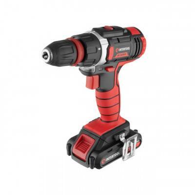 Будкрам купить Дрель-шуруповерт аккумуляторная Li-Ion 18 В, 25 Nm, 0-400/0-1500 об/мин, 2x2.0 Ач, быстрая зарядка 1 ч, съемный патрон INTERTOOL WT-0317 Дрель-шуруповерт аккумуляторная Li-Ion 18 В, 25 Nm, 0-400/0-1500 об/мин, 2x2.0 Ач, быстрая зарядка 1 ч, съемный патрон INTERTOOL WT-0317 3