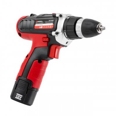 Будкрам купити Дрель-шуруповерт аккумуляторная, Li-Ion 12В, 18Nm,1.3 Ач, 2 скорости, 0-400/0-1500об/мин, 2 аккумулятора, 1 час. зарядка INTERTOOL WT-0321 Дрель-шуруповерт аккумуляторная, Li-Ion 12В, 18Nm,1.3 Ач, 2 скорости, 0-400/0-1500об/мин, 2 аккумулятора, 1 час. зарядка INTERTOOL WT-0321 4