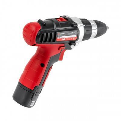 Будкрам купити Дрель-шуруповерт аккумуляторная, Li-Ion 12В, 18Nm,1.3 Ач, 2 скорости, 0-400/0-1500об/мин, 2 аккумулятора, 1 час. зарядка INTERTOOL WT-0321 Дрель-шуруповерт аккумуляторная, Li-Ion 12В, 18Nm,1.3 Ач, 2 скорости, 0-400/0-1500об/мин, 2 аккумулятора, 1 час. зарядка INTERTOOL WT-0321 6