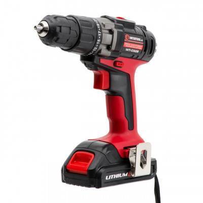 Будкрам купить Дрель-шуруповерт аккумуляторная, Li-Ion 18В, 35Nm,1.5 Ач, 2 скорости, 0-400/0-1500об/мин, 2 аккумулятора, 1 час. зарядка INTERTOOL WT-0328 Дрель-шуруповерт аккумуляторная, Li-Ion 18В, 35Nm,1.5 Ач, 2 скорости, 0-400/0-1500об/мин, 2 аккумулятора, 1 час. зарядка INTERTOOL WT-0328 6