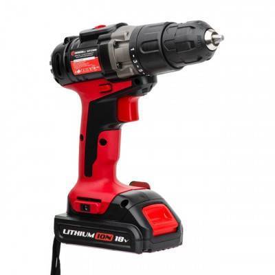 Будкрам купить Дрель-шуруповерт аккумуляторная, Li-Ion 18В, 35Nm,1.5 Ач, 2 скорости, 0-400/0-1500об/мин, 2 аккумулятора, 1 час. зарядка INTERTOOL WT-0328 Дрель-шуруповерт аккумуляторная, Li-Ion 18В, 35Nm,1.5 Ач, 2 скорости, 0-400/0-1500об/мин, 2 аккумулятора, 1 час. зарядка INTERTOOL WT-0328 7