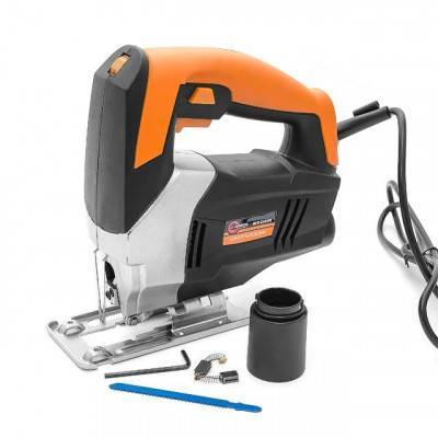 Будкрам купити Электролобзик, 450 Вт, 500-3000ход/мин, угол 90-45, глубина распила 55мм INTERTOOL WT-0445 Электролобзик, 450 Вт, 500-3000ход/мин, угол 90-45, глубина распила 55мм INTERTOOL WT-0445 2