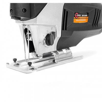 Будкрам купити Электролобзик, 800 Вт, 800-3000 ход/мин, угол 90-45, гл.распила 80 мм, визуализация линии реза INTERTOOL WT-0480 Электролобзик, 800 Вт, 800-3000 ход/мин, угол 90-45, гл.распила 80 мм, визуализация линии реза INTERTOOL WT-0480 4