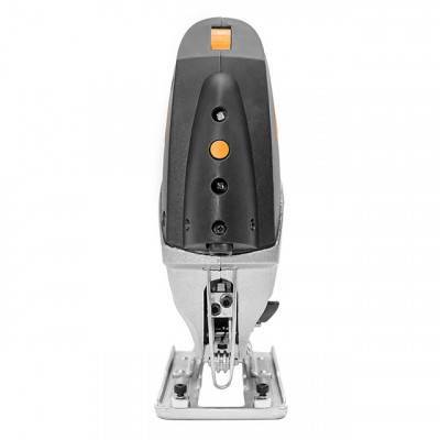 Будкрам купити Электролобзик, 800 Вт, 800-3000 ход/мин, угол 90-45, гл.распила 80 мм, визуализация линии реза INTERTOOL WT-0480 Электролобзик, 800 Вт, 800-3000 ход/мин, угол 90-45, гл.распила 80 мм, визуализация линии реза INTERTOOL WT-0480 5