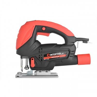 Будкрам купити Электролобзик 900 Вт, 500-3000 ход/мин, угол 90-45, гл.распила 80 мм INTERTOOL WT-0481 Электролобзик 900 Вт, 500-3000 ход/мин, угол 90-45, гл.распила 80 мм INTERTOOL WT-0481 2