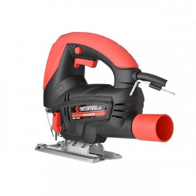 Будкрам купити Электролобзик 900 Вт, 500-3000 ход/мин, угол 90-45, гл.распила 80 мм INTERTOOL WT-0481 Электролобзик 900 Вт, 500-3000 ход/мин, угол 90-45, гл.распила 80 мм INTERTOOL WT-0481 3