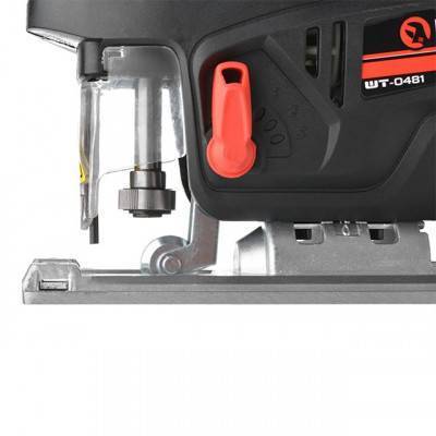 Будкрам купити Электролобзик 900 Вт, 500-3000 ход/мин, угол 90-45, гл.распила 80 мм INTERTOOL WT-0481 Электролобзик 900 Вт, 500-3000 ход/мин, угол 90-45, гл.распила 80 мм INTERTOOL WT-0481 8