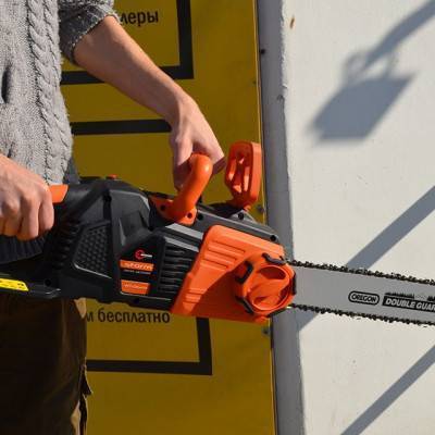 Будкрам купити Пила цепная STORM 2400 Вт, 13,5 м/с, шина 405 мм INTERTOOL WT-0624 Пила цепная STORM 2400 Вт, 13,5 м/с, шина 405 мм INTERTOOL WT-0624 4