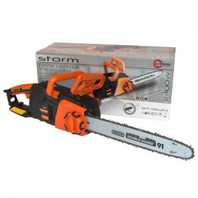 Будкрам купити Пила цепная STORM 2400 Вт, 13,5 м/с, шина 405 мм INTERTOOL WT-0624 Пила цепная STORM 2400 Вт, 13,5 м/с, шина 405 мм INTERTOOL WT-0624 7