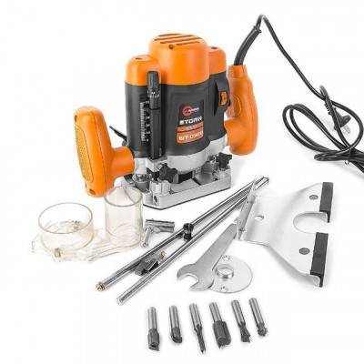 Будкрам купить Фрезер 1200 Вт, 11500-30000 об/мин, цанга 6-8 мм INTERTOOL WT-0920 Фрезер 1200 Вт, 11500-30000 об/мин, цанга 6-8 мм INTERTOOL WT-0920 10