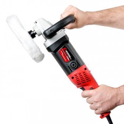 Будкрам купить Машина полировальная 1400Вт, 800-3200об/мин, 180мм INTERTOOL WT-1800 Машина полировальная 1400Вт, 800-3200об/мин, 180мм INTERTOOL WT-1800 6