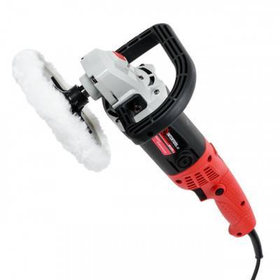 Будкрам купить Машина полировальная 1400Вт, 800-3200об/мин, 180мм INTERTOOL WT-1800 Машина полировальная 1400Вт, 800-3200об/мин, 180мм INTERTOOL WT-1800 9