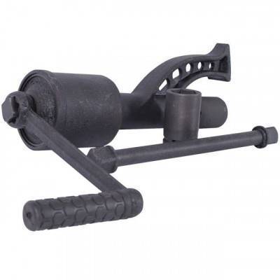 Будкрам купить Ключ баллонный роторный для грузовых автомобилей 340мм, передаточное отношение 1:78, макc. крут. момент 7000Nm, головки 32, 33мм, пластиковый кейс INTERTOOL XT-0005