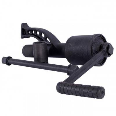 Будкрам купить Ключ баллонный роторный для груз. автом. 380мм, двухскор., передаточое отнош. 1:58 и 1:3.8, макc. крут. мом. 3800Nm, головки 32, 33мм, пласт. кейс INTERTOOL XT-0006