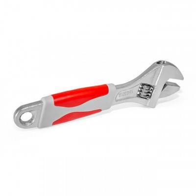 Будкрам купить Ключ разводной 150 мм, изолированная рукоятка, никелевое покрытие INTERTOOL XT-0015 Ключ разводной 150 мм, изолированная рукоятка, никелевое покрытие INTERTOOL XT-0015 5